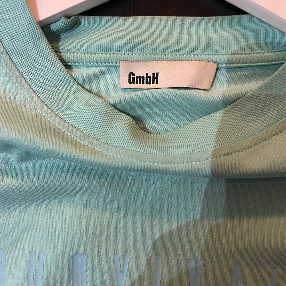 Mens GMBH blue t shirt size medium